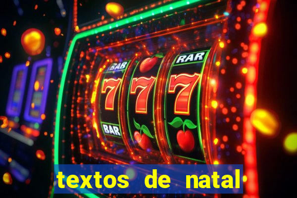 textos de natal para imprimir